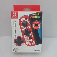 New Seald Hori Nintendo Switch D-Pad Controller (L) - Super Mario Version Rare.