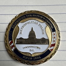 Metropolitan Police Washington DC Special Operations Division Challenge Coin