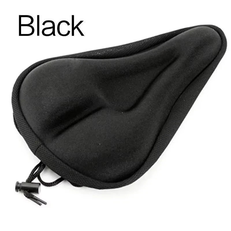 Bike Seat Cover Soft Padded Comfort Cushion Bicycle Saddle Protector
