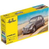 Heller - Citroen 2 CV - 1:43 - 21 Teile