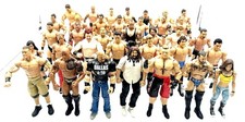 WWE Lot Mattel Wrestling Action Figures Lot Of 35 Pre-Owned 33/Mattel 2/Jakks
