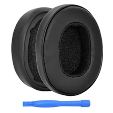Replacement Ear Pads for Skullcandy Crusher Wireless/Evo - Memory Foam Black