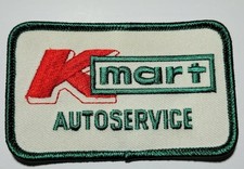 Kmart Autoservice (embroidered iron/sew on patch)