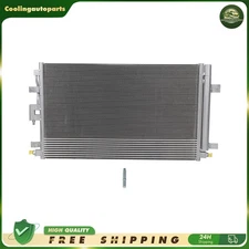 Aluminum A/C Condenser Silver 30082 For 2018-2019 Chevrolet Equinox GMC Terrain