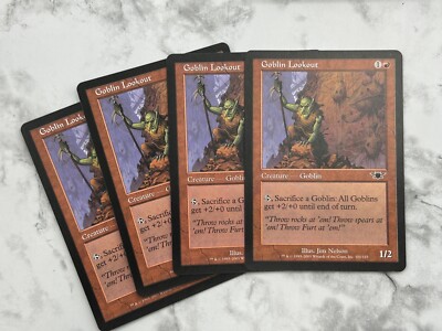 4x Goblin Lookout x4 Legions -MTG Magic The Gathering - 4 Card