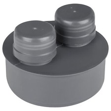 Belüftungsventil Ø DN110 Rohrbelüfter Entlüfter Entlüftungshaube Abwasserrohr