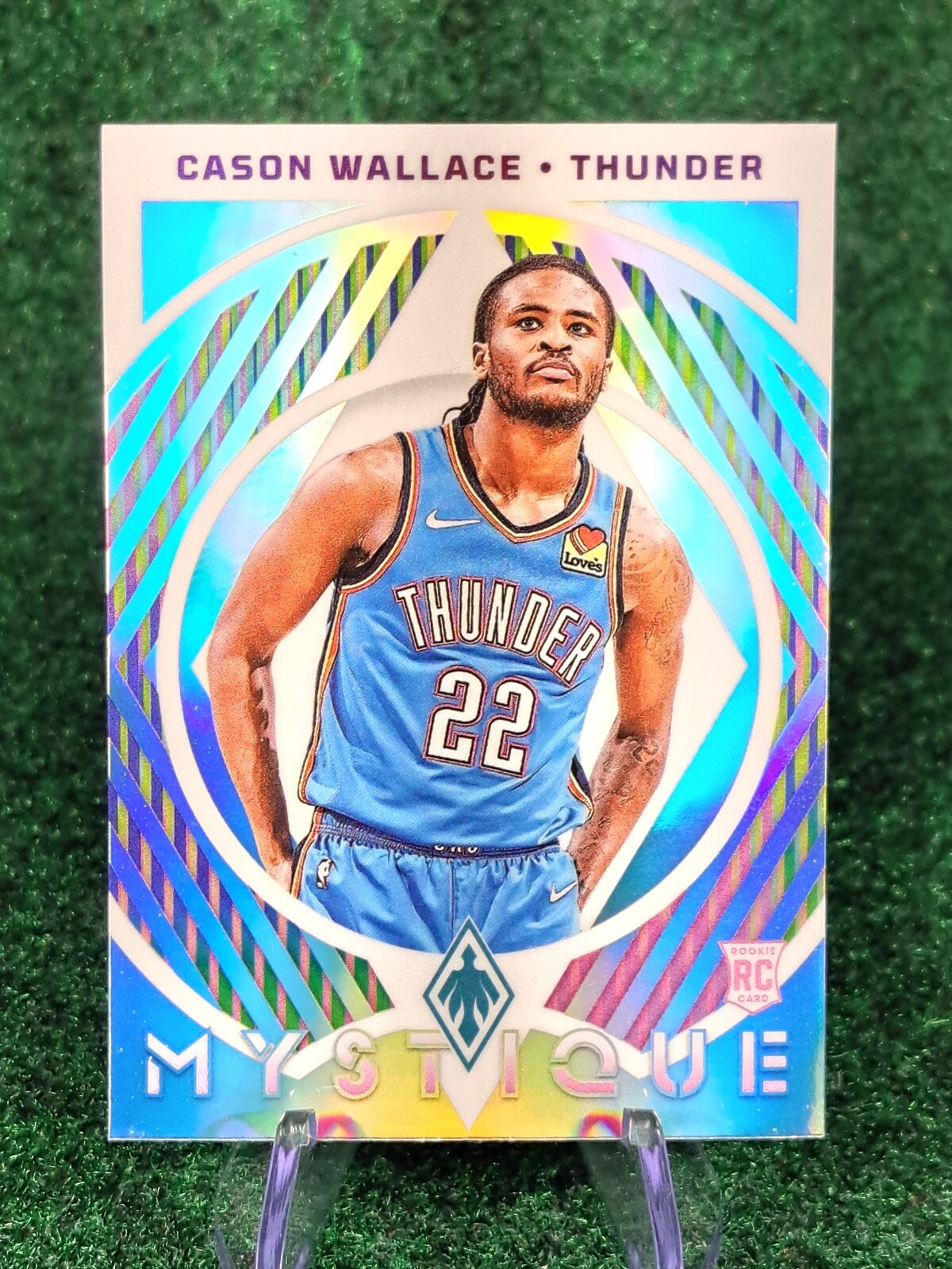 2023-24 Panini Phoenix - Mystique #25 Cason Wallace (RC) OKC THUNDER!!!