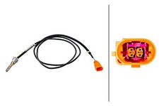 Exhaust Gas Temperature Sensor HELLA Fits VW Multivan T5 04-09 070906088Q