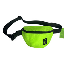Bright Green Men's  Bum Bag Festival Bag Rave Bag