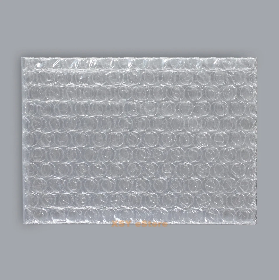 Large Quantity Clear Bubble Bags (2.5-7.5) x (3-12) Inch Plastic Packaging Pouch - Image 2 of 4