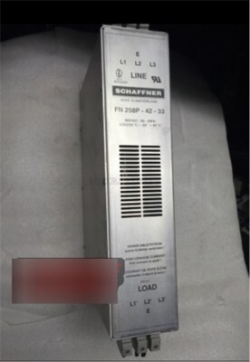 1Pc Used Elevator Power Filter Schaffner Fn 258P-42-33 ob