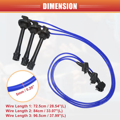 Ignition Cable Spark Plug Wire Set 19037-20020 19037-20010 19037-20011 for Lexus GS IS300 SC300 SC400 ES300 Camry Windom Mark 2 Ignition Cable Spark Plug Wire Set 19037-20020 19037-20010 19037-20011 for Lexus GS IS300 SC300 SC400 ES300 Camry Windom Mark 2