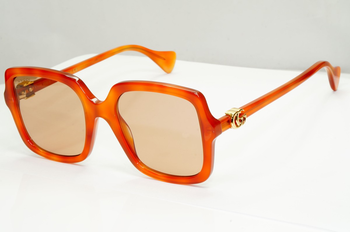 NEW GG1070S 002 GUCCI SUNGLASSES, HAVANA OVERSIZED WOMEN GUCCI EYEWEAR Gucci Sunglasses GG1072S 002 main image 3