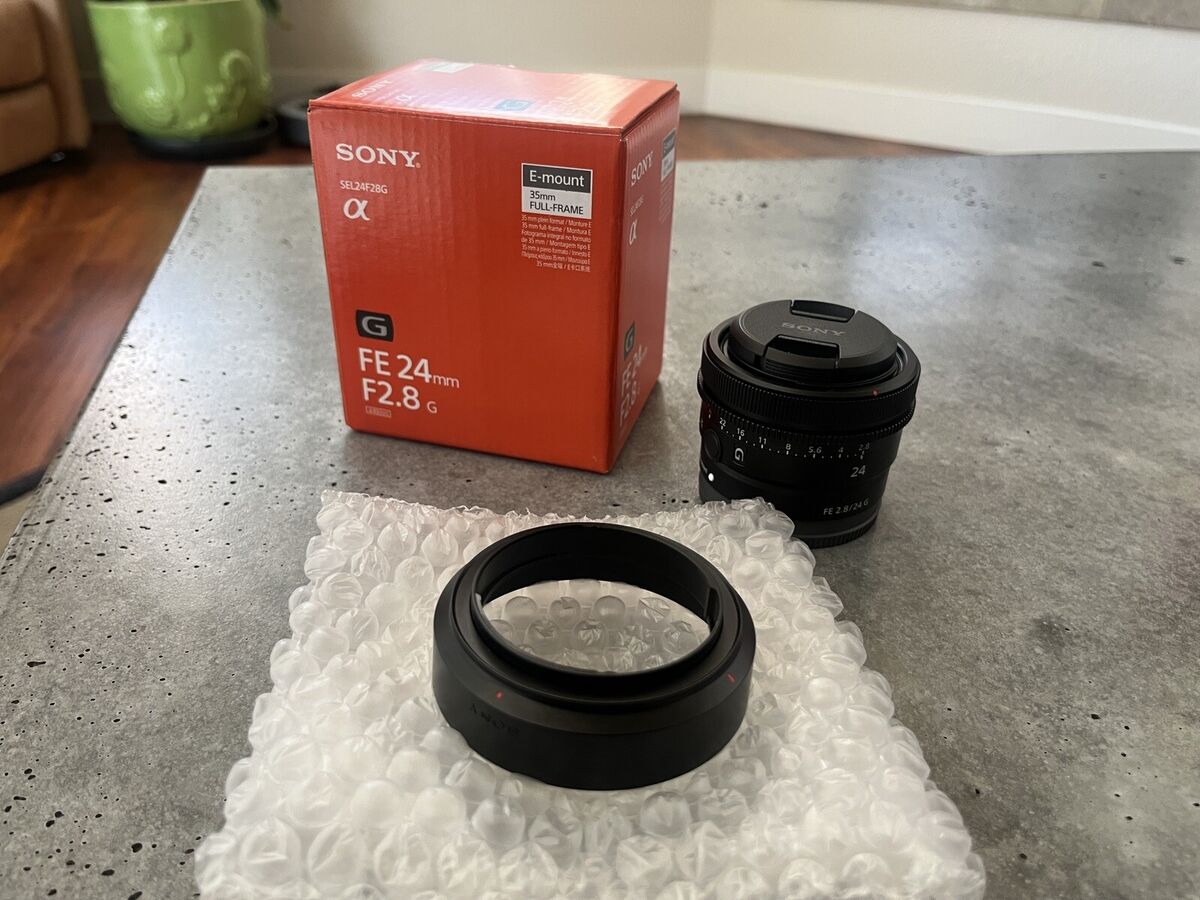 Sony SEL24F28G FE 24mm f/2.8 G Full Frame Ultra Compact G Sony SEL24F28G FE 24mm f/2.8 G Full Frame Ultra Compact G