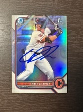 2022 Bowman Chrome Draft Chase Delauter Refractor Auto Signed IP GTP BDC-49