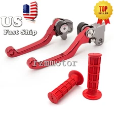 Pivot Brake Clutch Lever Handle Grips For Honda TRX400EX 1999-2008 2000 2001 02