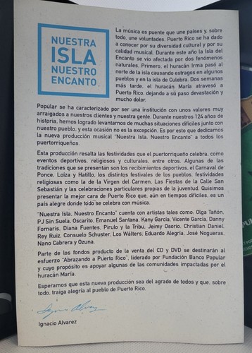 Unsere Insel, unser Charme DVD 2017 Special der Banco Popular de Puerto Rico - Bild 8 von 9