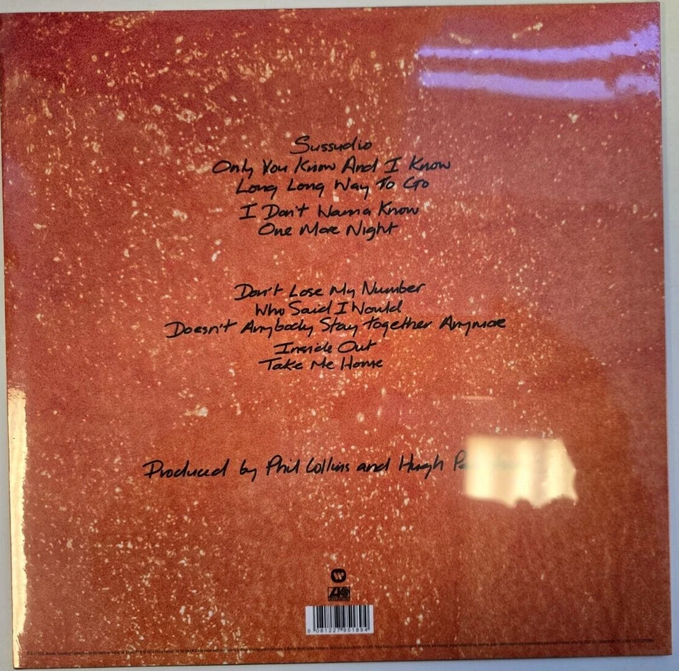 Phil Collins No Jacket Required LP Album vinyl record remastered 180gram 2020 - Image 2 of 4