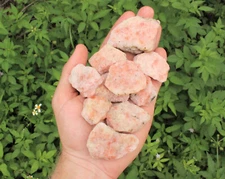 Rough Sunstone: Choose How Many Pieces (Raw Natural Sunstone Crystals 1-2")
