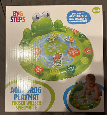BIG STEPS Frosch Wasser Spielmatte, neu & OVP
