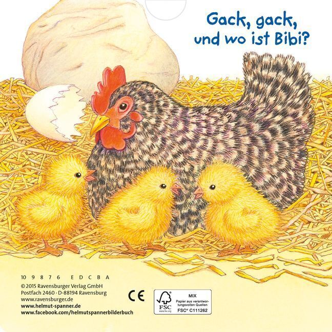Thumbnail - Tierkinder, Wo Seid Ihr? Helmut Spanner Buch Unzerr. 12 S. Deutsch