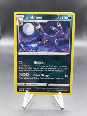 Umbreon 009/015 Mcdonald's 2025 Happy Meal Dragon Discovery