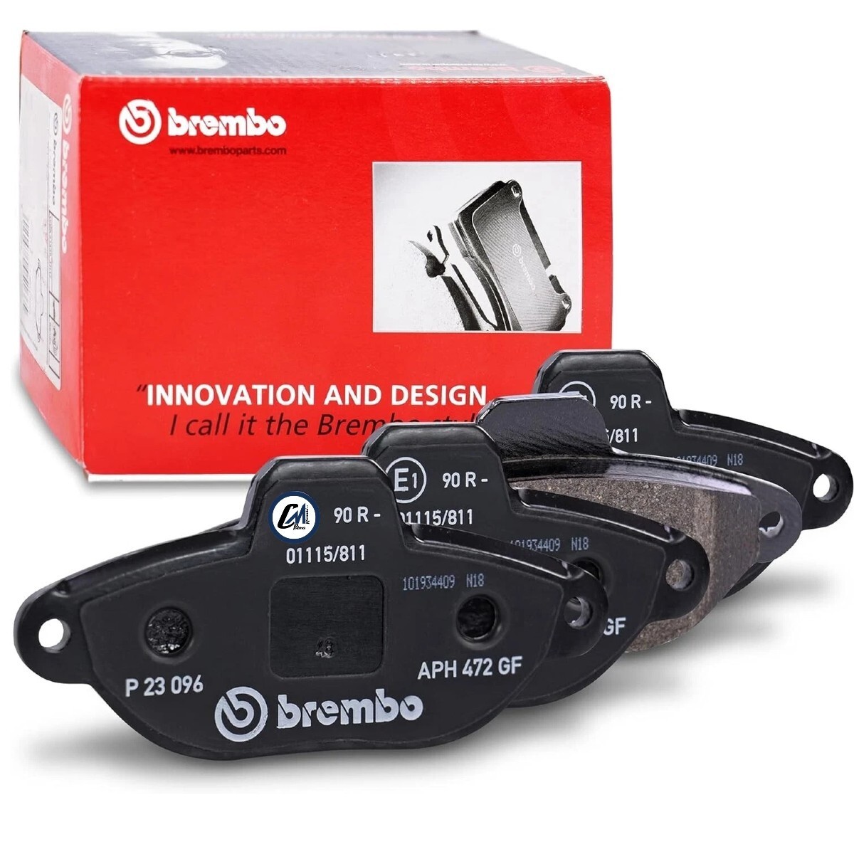 PASTIGLIE FRENO BREMBO PANDA (169) 2a / PUNTO (188) / PUNTO (176) P23096 P23160