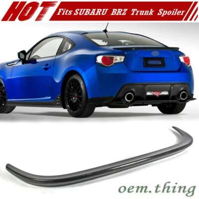 Carbon Fit FOR TOYOTA 86 SCION FRS SUBARU BRZ Coupe STI Rear Trunk Spoiler 20 - Photo 1/4