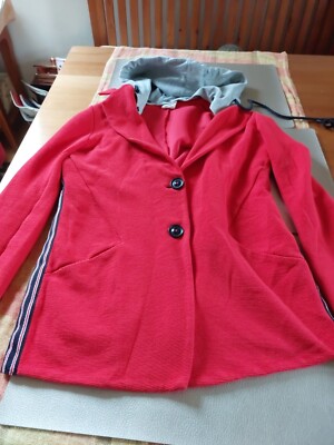 sportl. Blazer m. abknöpfbarer Kapuze von Taifun Gr. 36