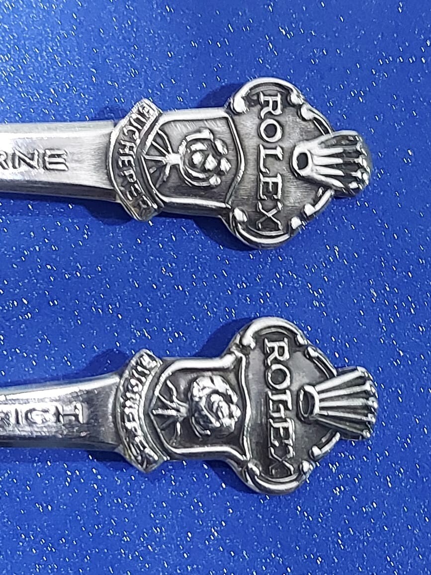 Vintage Rolex Spoon By Bucherer Of Switzerland Stainless steel