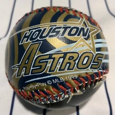 Houston Astros 1999 Play By Play Souvenir Collectible Baseball Ball