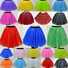 Tütü Tutu Ballettrock Tüllrock 3-5 Lagen Petticoat Ballettkleid Rock Fasching