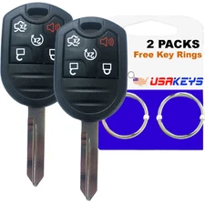 2 Uncut Keyless Entry Remote 5 Button Key Fob For 2011-2016 Ford FLEX 164-R8000