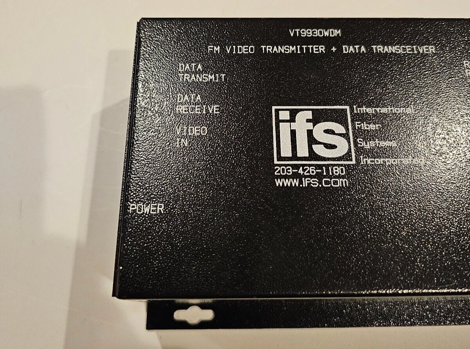 IFS FM Video Transmitter and Data Transceiver VT9930WDM - Image 2 of 4