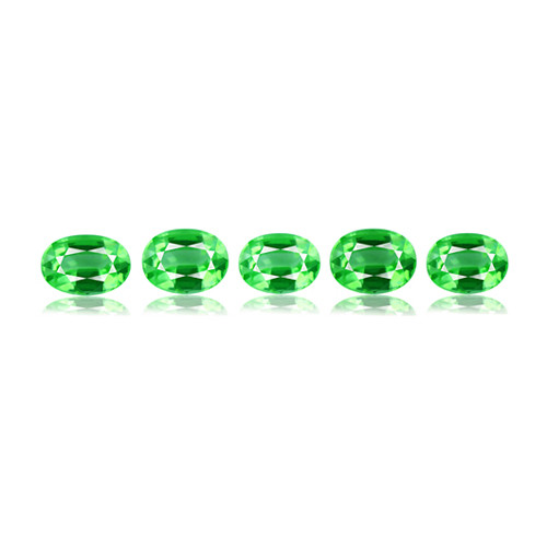 1.25ct Tsavorite garnet tanzania 100% natural earth mined intense green color - Picture 1 of 3