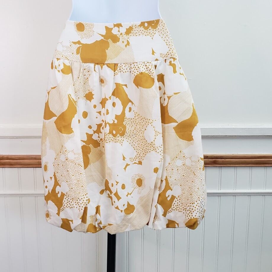 Trina Turk Womens Skirt 2 Cotton Silk Floral Pock… - image 4