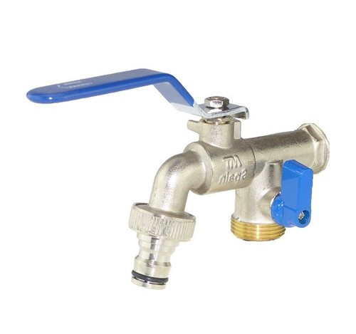 Kugelhahn 1/2 bis 1 Zoll Absperrhahn Schrägsitzventil Absperrventil Wasserhahn - Bild 16 von 16