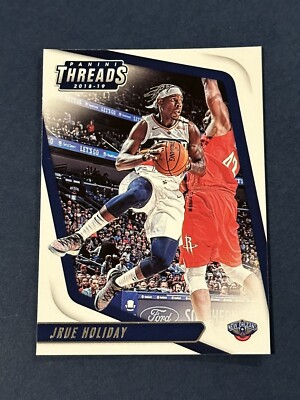 2018-19 Panini Threads Jrue Holiday #67 New Orleans Pelicans (Q)