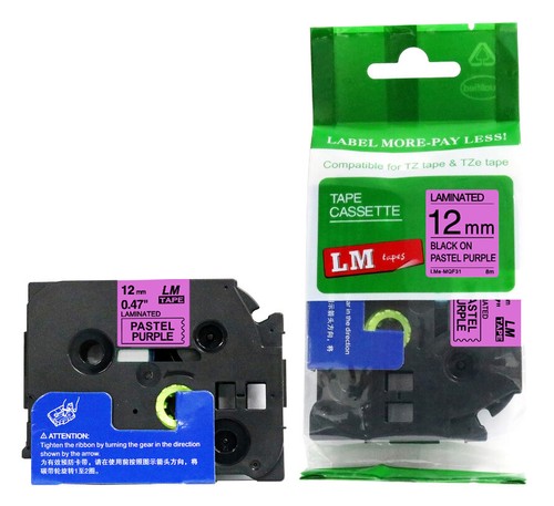 Select Size & Label Color Compatible P-touch Tapes for Brother PT-2110 PT2110 - Picture 12 of 37