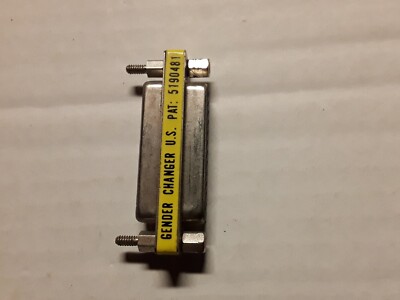 DB25 Female to DB 25 Female Mini Gender Changer Coupler 25pin D-SUB F/F