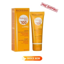 1 X BIODERMA SPF 100+ Suncreen Sunblock 40ml Easy to Use - FREE SHIPPING