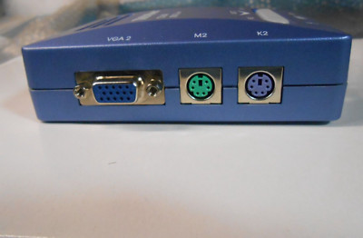 TRENDnet 2-Port USB KVM Switch Kit Model TK-200 With Cables