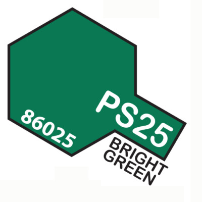 Sprühfarbe Für Polycarbonat 100 Ml Bright Green Ps25 TAMIYA
