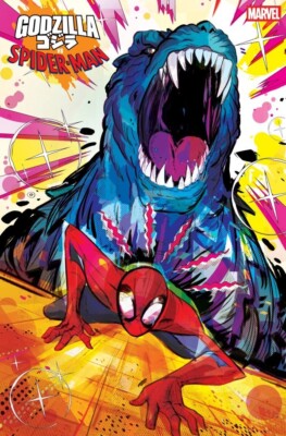 Godzilla Vs Spider-Man #1 Nicoletta Baldari Variant Pre Order 4/30 Marvel