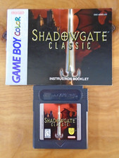Shadowgate Classic Nintendo Game Boy Color Game & Manual Only~ Tested/Working