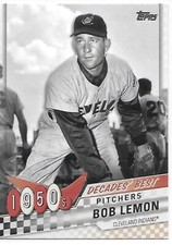 2020 Topps Update Baseball Decades' Best Bob Lemon Indians