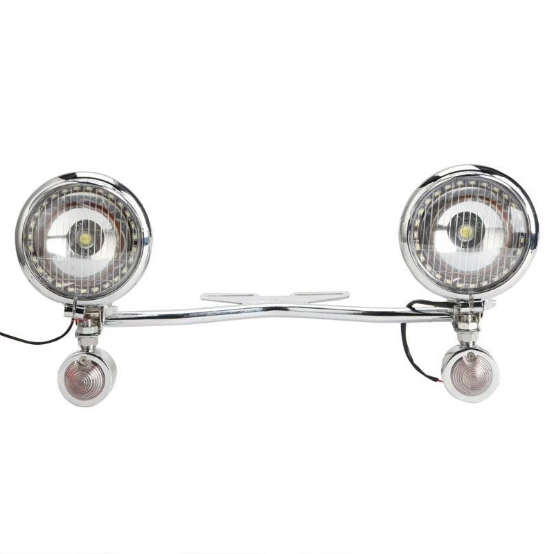 Luz antiniebla de paso para Yamaha V Star 650 750 950 1000 1300 Classic Foto 4 de 4