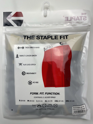 Ethika Mens The Staple Boxer Briefs Size XL MLUS1808-AST-XL New In
