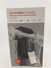 SwitchBot Curtain Smart Wireless Opener - Black - Open Box