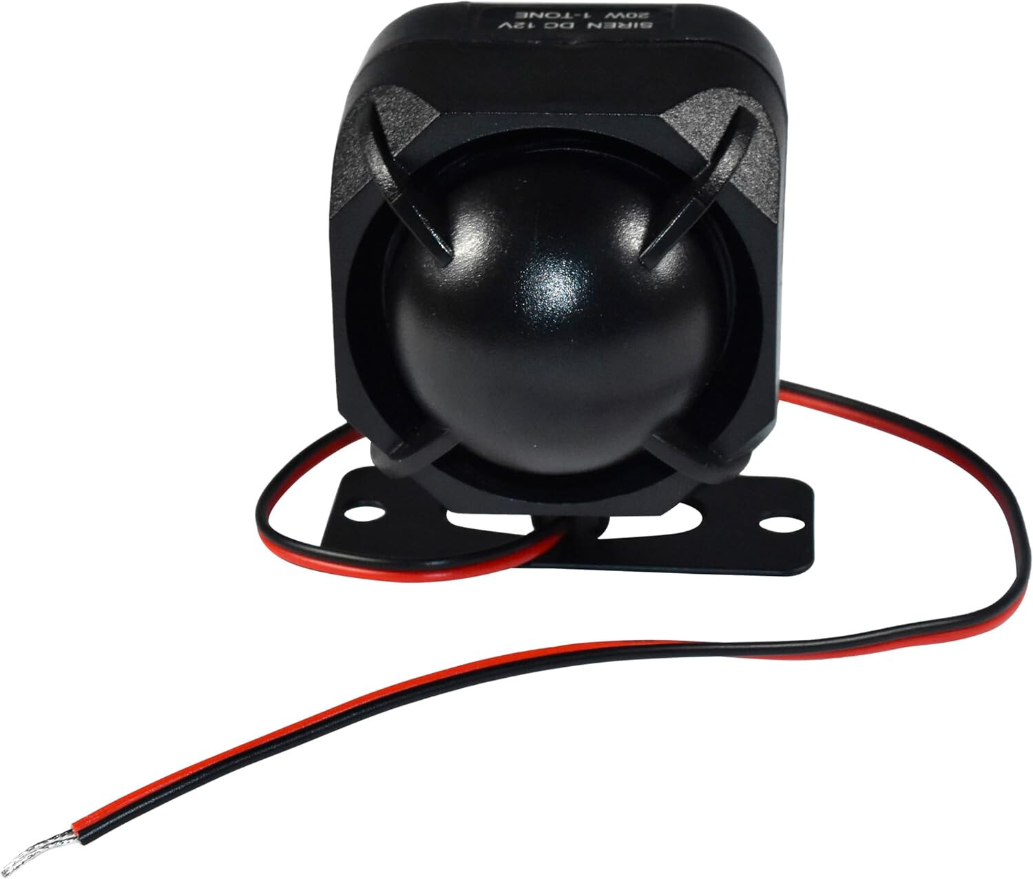 HQRP Electronic Alarm Siren 20W DC12V 118db Universal Home Security Alarm System